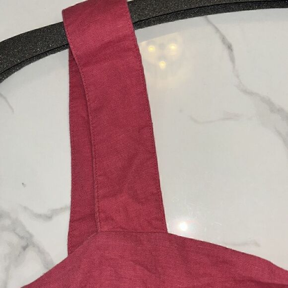 BANANA REPUBLIC LINEN-RAYON TANK in Camp Pink Sz S NWT - Picture 8 of 10